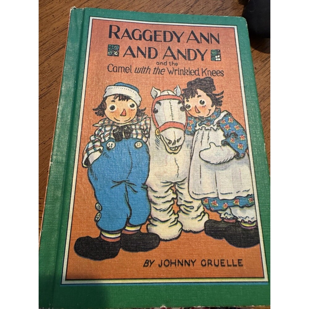 Playskool Vintage 1987 Raggedy Ann & Andy 12” Vintage And 1960 Book J GRUELLE - Picture 11 of 16